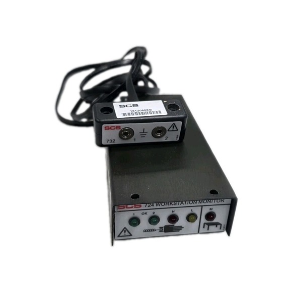 scs Other - SCS 724 Wrist Strap Workstation Monitor